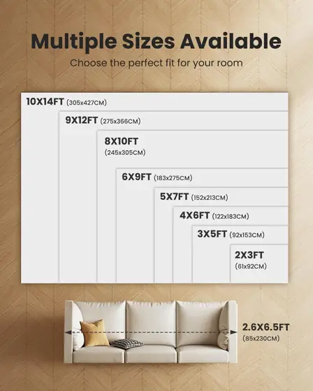 AMADA HOMEFURNISHING 10x14 Area Rug,… — Photo 3