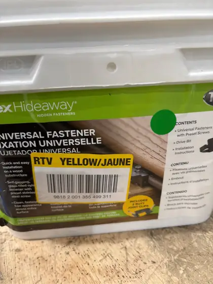Trex Hideaway Hidden Deck Fasteners… — Photo 4