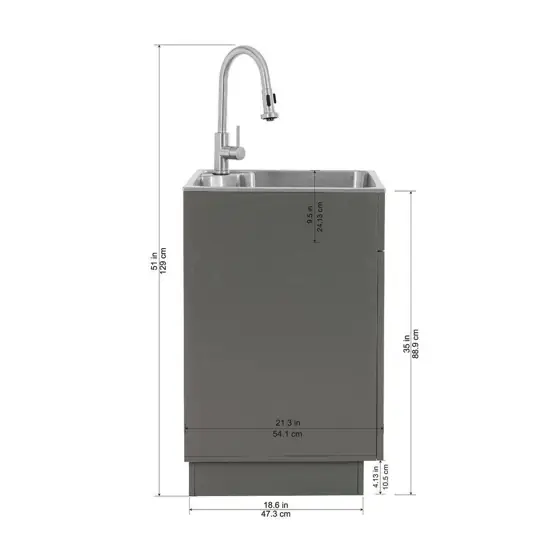 24 in. Drop-in Stainless Steel… — Photo 3