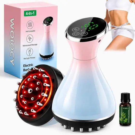 Lymphatic Massager, 4-in-1 Cellulite Tool… — Photo 1