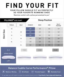 Bedgear Balance Cuddle Curve Performance… — Photo 2
