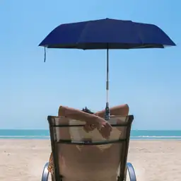 Beach Chair Umbrella with Clamp… — Photo 1
