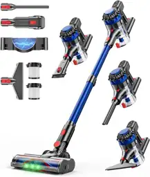 KARDV Cordless Vacuum Cleaner, 500W/40KPa,… — Photo 1