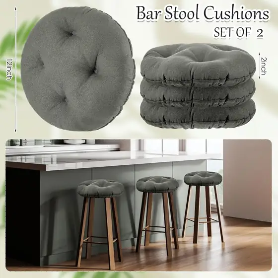 Marsui 2 Pieces Bar Stool… — Photo 2