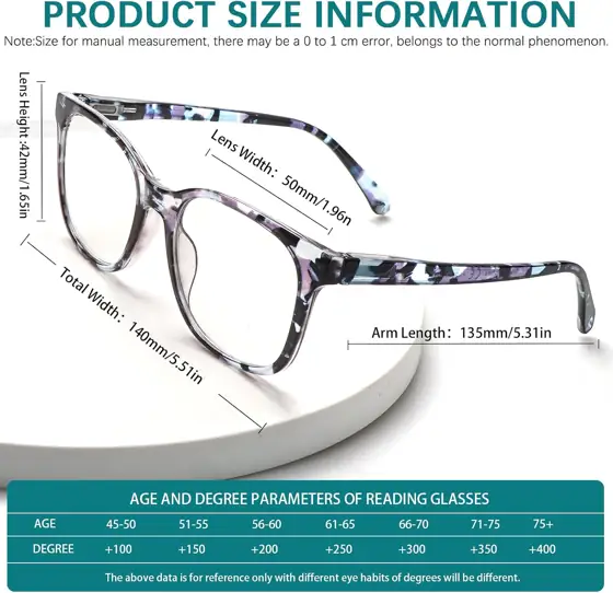 Progressive Multifocus Reading Glasses for… — Photo 2