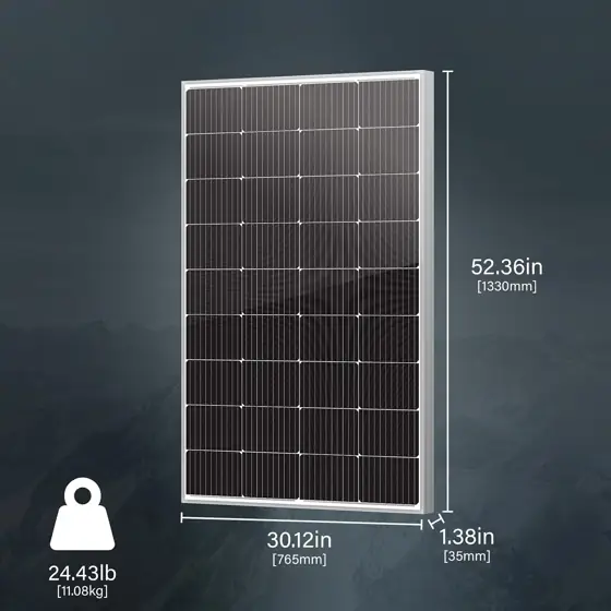 Newpowa 10BB Cell 200W Monocrystalline… — Photo 2