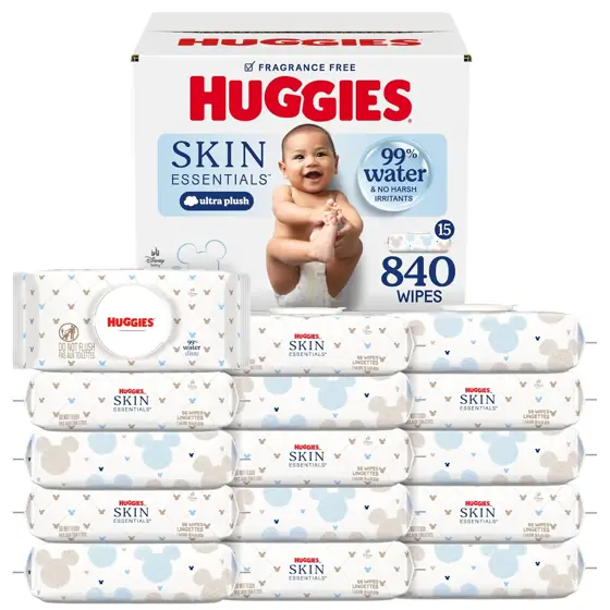 Huggies Skin Essentials Baby Wipes,… — Photo 1