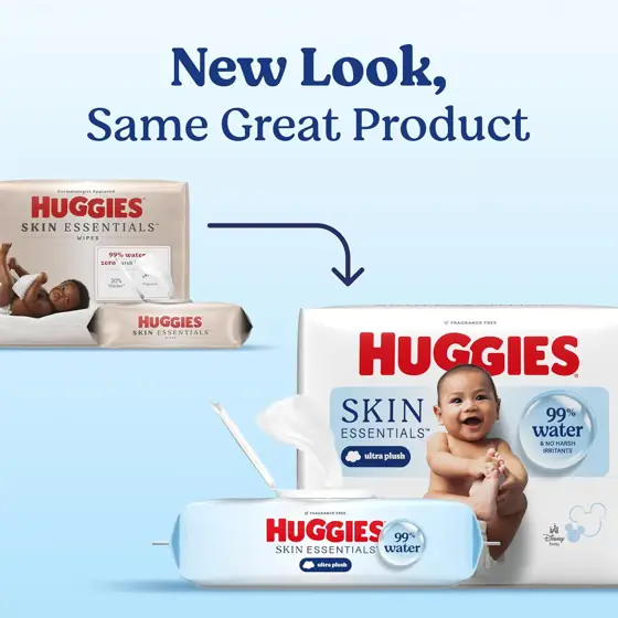 Huggies Skin Essentials Baby Wipes,… — Photo 2