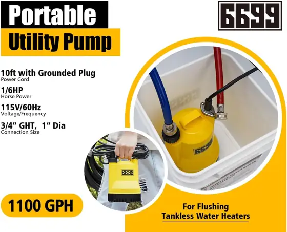 Tankless Water Heater Flushing Kit,… — Photo 3