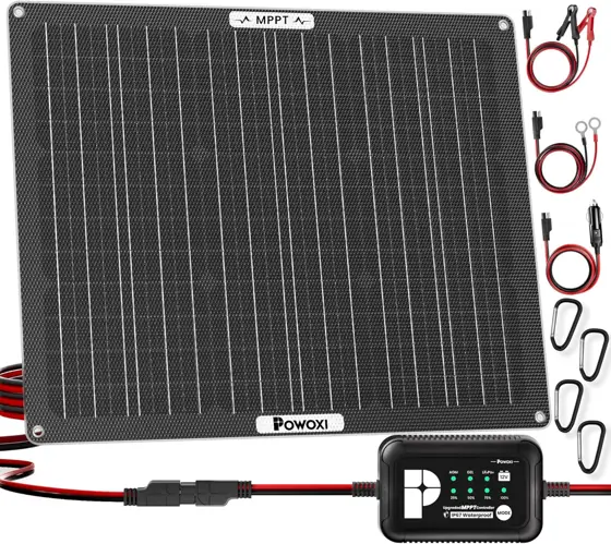POWOXI MPPT 50W 12V Solar… — Photo 1