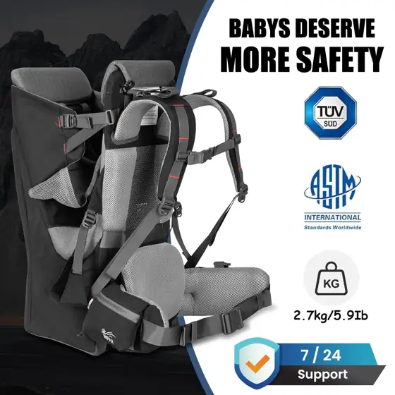 WIPHA Toddler Hiking Carrier, Baby… — Photo 2