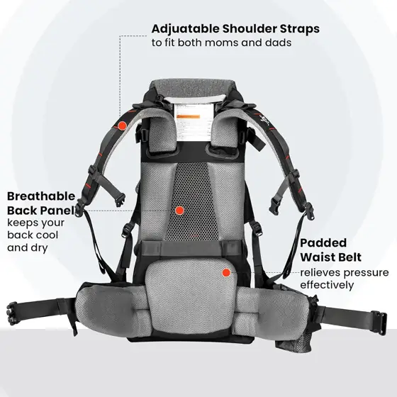 WIPHA Toddler Hiking Carrier, Baby… — Photo 3