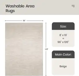 Valenrug 8x10 Area Rugs for… — Photo 2