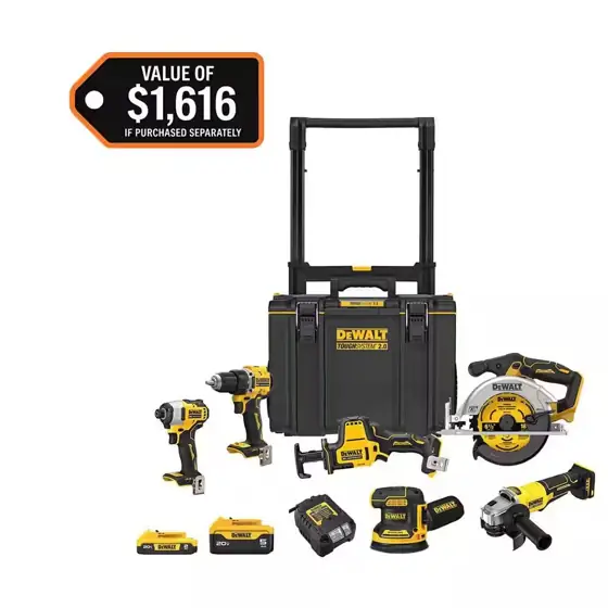 DEWALT 20V Li-Ion 6-Tool Combo… — Photo 1