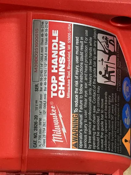 M18 FUEL 14 in. 18V… — Photo 6