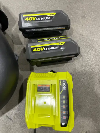 RYOBI 40V Cordless Leaf Blower/Mulcher/Vacuum,… — Photo 7