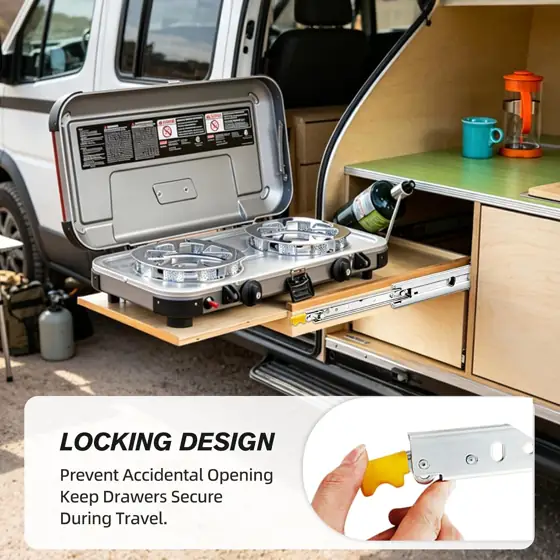 YENUO Locking Heavy Duty Drawer… — Photo 3
