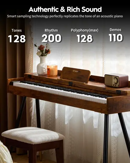 STRICH 88 Key Digital Piano,… — Photo 2