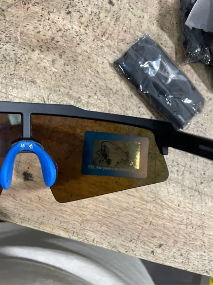 Polarized Sunglasses UV400 One-Piece Lens… — Photo 6