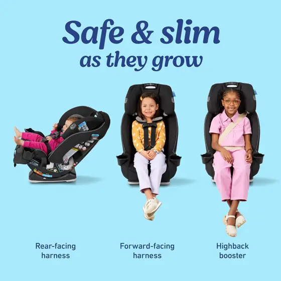Graco Slimfit 3-in-1 Convertible Car… — Photo 2