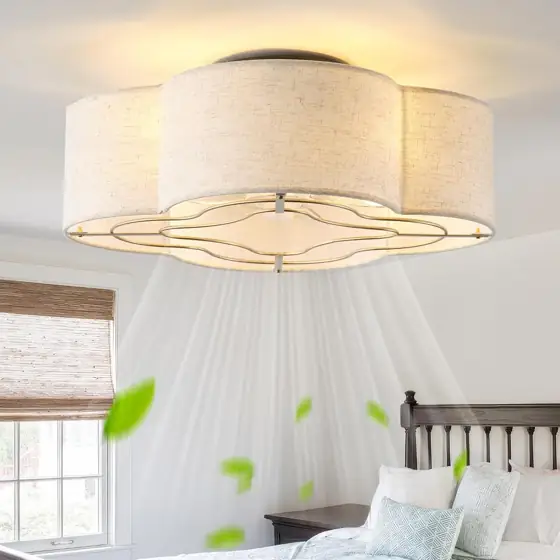 20" Boho Ceiling Fan with… — Photo 1