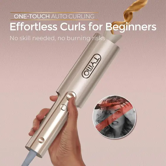 TYMO CurlPro Plus Rotating Curling… — Photo 2