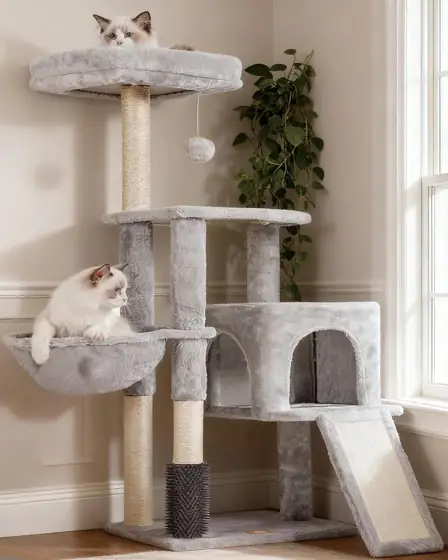 Heybly Cat Tree with Cat… — Photo 1