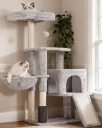 Heybly Cat Tree with Cat… — Photo 1