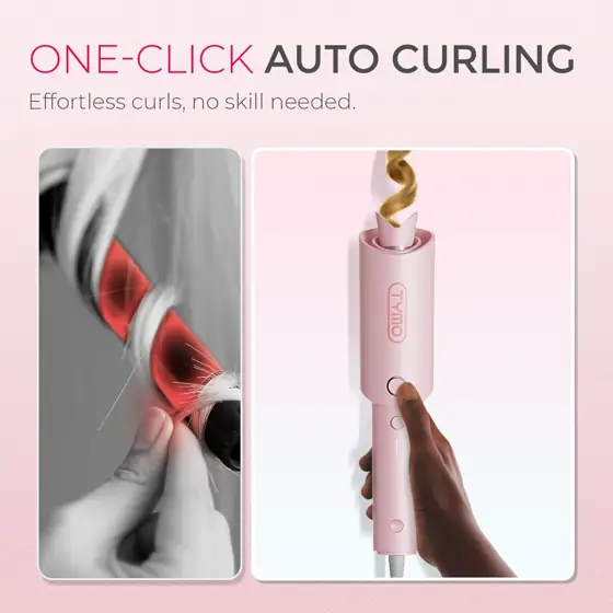 TYMO Automatic Rotating Curling Iron,… — Photo 2