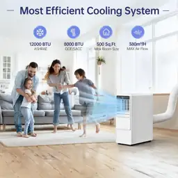 12000BTU Portable Air Conditioners with… — Photo 2