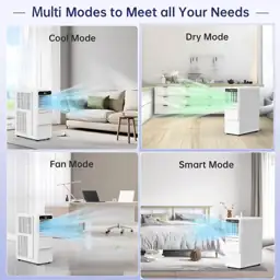 12000BTU Portable Air Conditioners with… — Photo 3