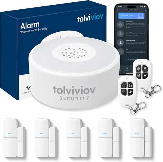 WiFi Home Security System, 8-Piece… — Photo 1