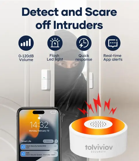WiFi Home Security System, 8-Piece… — Photo 2