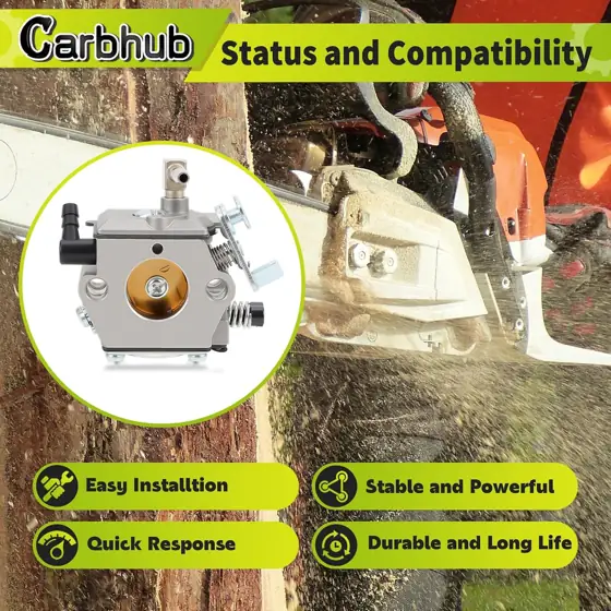Carbhub Carburetor for Stihl 028/AV;… — Photo 2
