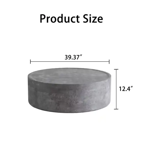 Altaf 39.37 in. Stone Gray… — Photo 3
