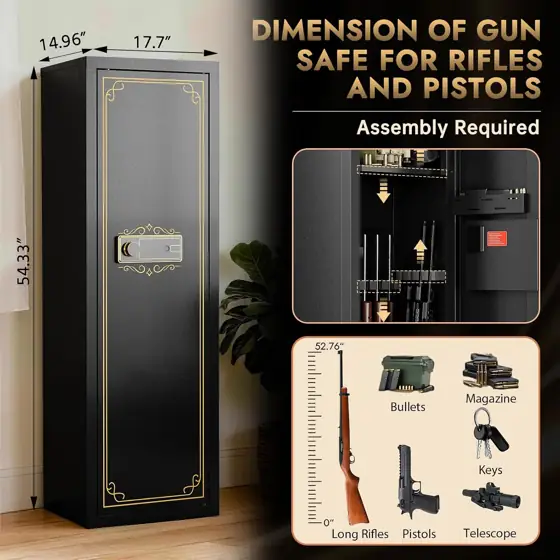 KAER 8-12 Fingerprint Long Gun… — Photo 2