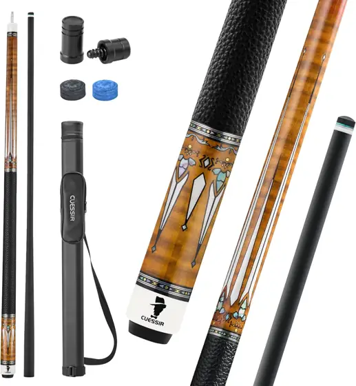 Carbon Fiber Pool Cue with… — Photo 1