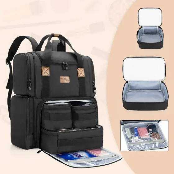 BAFASO Travel Makeup Bag with… — Photo 3