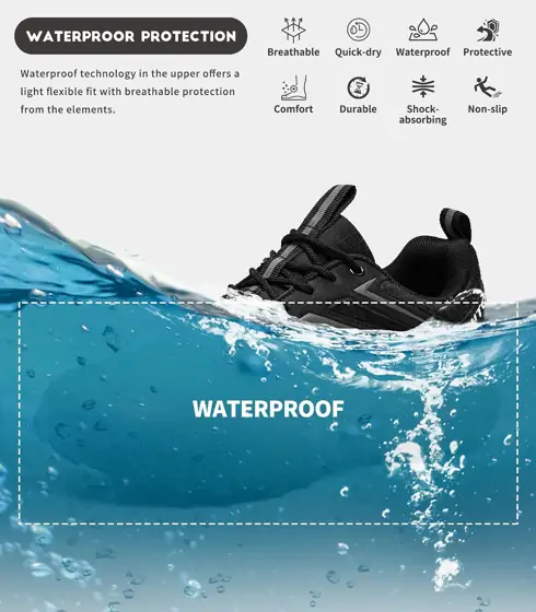 Men's Trail Running Shoes Waterproof… — Photo 3