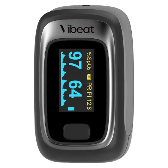 Vibeat Fingertip Pulse Oximeter, Blood… — Photo 1