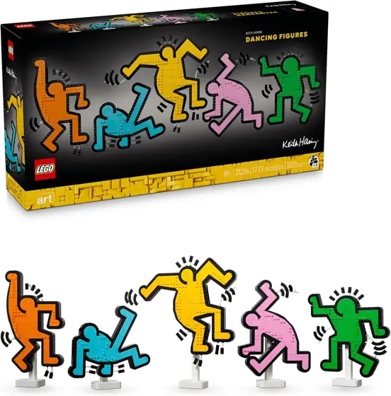 LEGO Art Keith Haring Dancing… — Photo 1