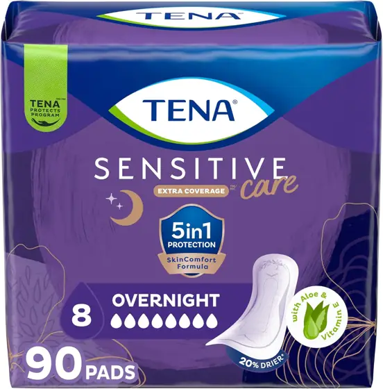 TENA Sensitive Care Overnight Incontinence… — Photo 1