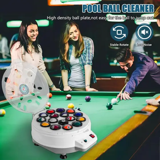 Pool Ball Cleaner, 110V Automatic… — Photo 3