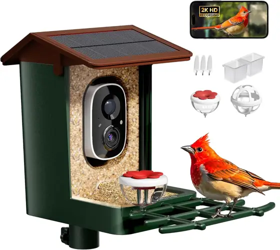 Smart Bird Feeder with Camera,… — Photo 1