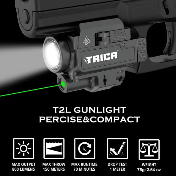trica 800-Lumen Pistol Light with… — Photo 2