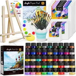 Nicpro 80PCS Acrylic Paint Canvas… — Photo 1