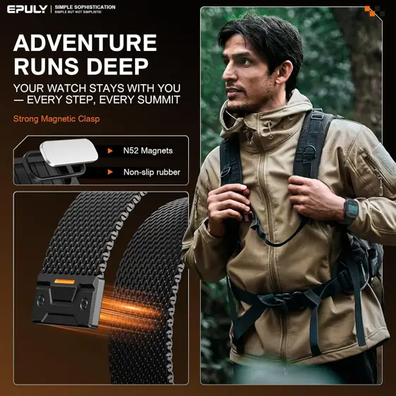 EPULY Metal Mesh Loop Band… — Photo 3