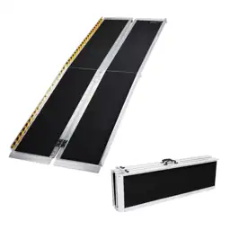 7 ft. Non-Skid Aluminum Folding… — Photo 1