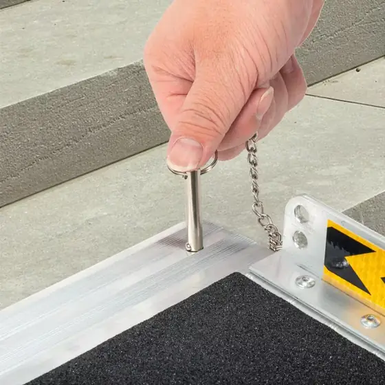 7 ft. Non-Skid Aluminum Folding… — Photo 4