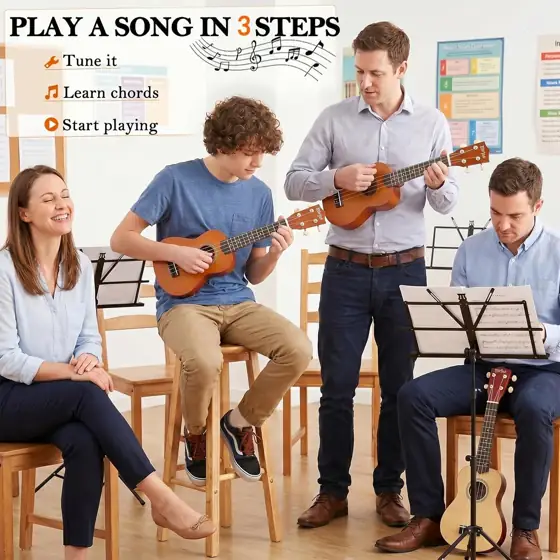 Everjoys Soprano Ukulele Beginner Kit… — Photo 2
